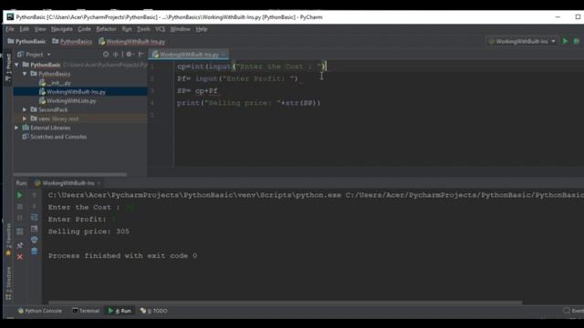 Built In Functions In Python