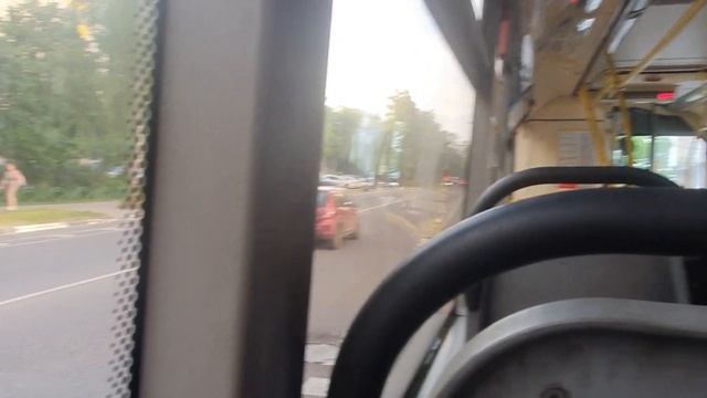 Поездка на автобусе Лиаз-5292.60 (борт 1270) гос ЕУ 059 50, (2015 г.в), маршрут 7 г. Железнодоржный смотреть онлайн