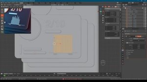 Создаем UI Concept телефона | Blender 2.93 | 3d illustration