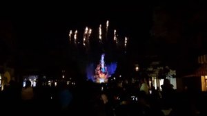 Париж  Диснейленд  Вечернее шоу