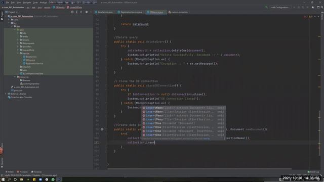 33.5 DB Service- createDBData method смотреть онлайн