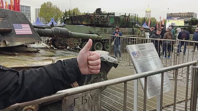 Выставка трофейного оружия в Москве