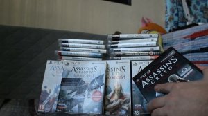 Моя коллекция игр на PS3 и PS4 Assassins Creed БЕЗУМИЕ
