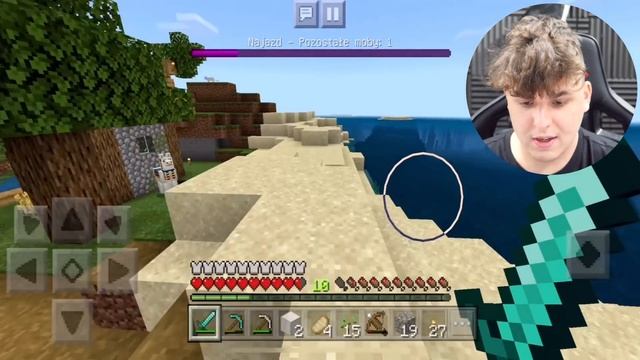 Minecraft na Telefon - MOJA WIOSKA ZOSTAŁA ZAATAKOWANA!!! #25 смотреть онлайн