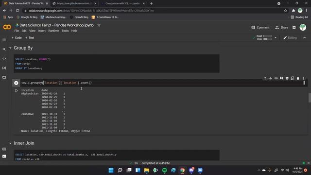 Intro to Pandas - Data Science Club @ Sac State