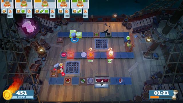 2 PLAYER OVERCOOKED 2 | THE EVERPECKISH RISES | EP 1 смотреть онлайн