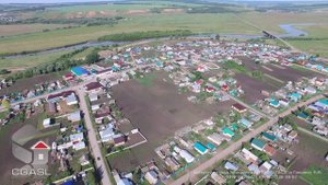 Аэросъемка села Муслюмово