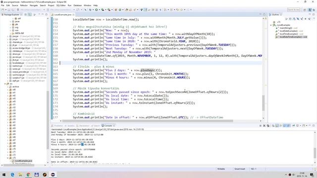 [Java time v4] LocalDateTime osztály смотреть онлайн