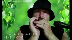 Boney M "Санни /Sunny" для губной гармоники С + табы