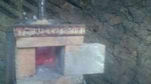 Газовый горн  с разными типами горелок