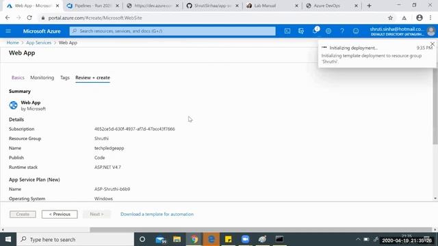 AZ-400 Lab1: Deploy Azure App with Git Hub Code using Azure Pipeline Build & Release | TechPledg смотреть онлайн