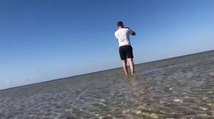 Геническ, Геническая Горка, розовое озеро, о.Сиваш - Азовское море 2020