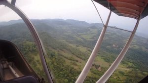 Flug über Colonia Independencia, vuelo sobre Colonia Independencia Paraguay