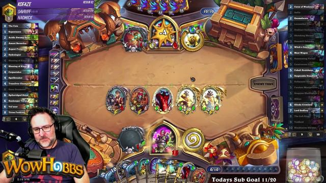 Ep61 HELLO HELLO HELLO 🍀🎲 ~ Hearthstone Rastakhan's Rumble Fight The Meta смотреть онлайн