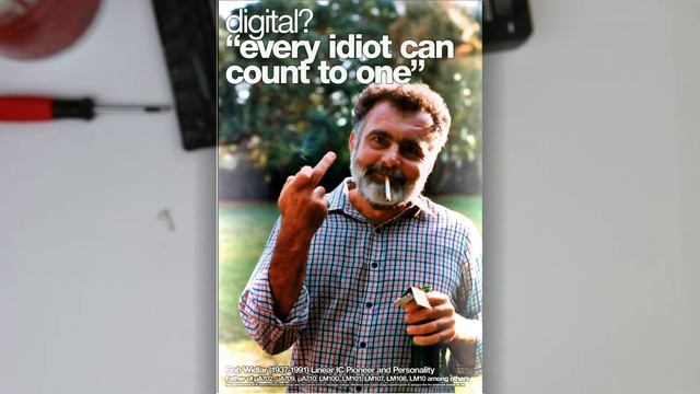 Every maker should have... [Pt.1] a Bob Widlar poster смотреть онлайн