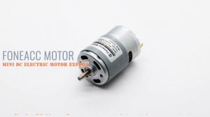 RS-755 motor 12V 24V dc electric motor compact size diameter 42mm qualified for industry applicatio