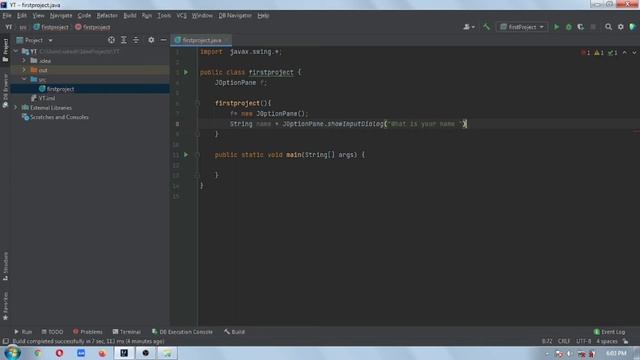 My First java project | Level -1 | less than 1 mint Done смотреть онлайн