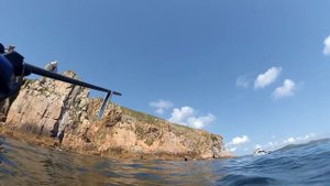 Подводная охота на темного окуня  на острове Рикорда. Владивосток