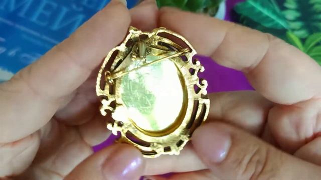 БРОШЬ С СУХОЦВЕТОМ, ГЕРБАРИЙ, ВИНТАЖ смотреть онлайн