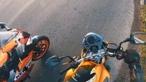 Поменялись мотоциклами. Спортбайк или стритбайк. Honda CBR1000rr VS Honda CB600