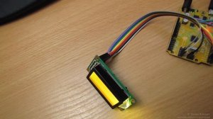 Подключение текстового LCD экрана WH0802A