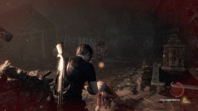 RE4 на сложности Профессионал, английская озвучка с субтитрами [2]