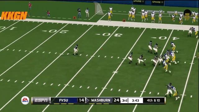 HBCU Football: EA NCAA Football Fort Valley State vs Washburn University 3rd Qtr смотреть онлайн