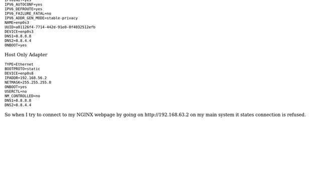 NGINX refused to connect localhost on CentOS VM смотреть онлайн