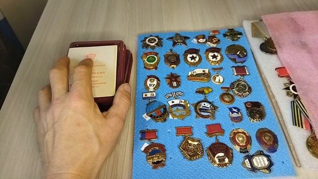 Ордена и медали ВОВ #collecting смотреть онлайн