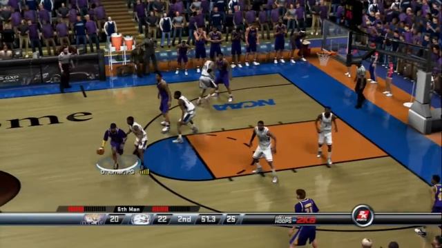 College Hoops 2k8 - The Road to 2k14 next gen myplayer (Championship Game) смотреть онлайн