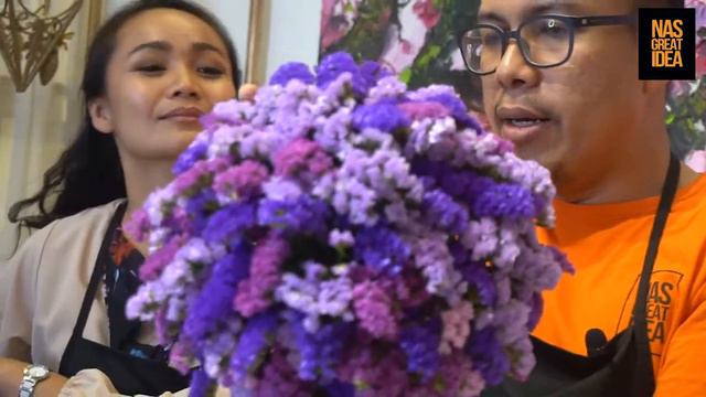 NAS TUTORIAL EP 16 - BRIDESMAID HAND BOUQUET смотреть онлайн