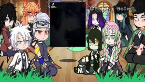 Hashiras react to ?????// Gacha reaction/demon slayer ?