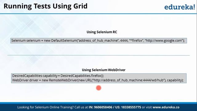 Selenium Grid Tutorial For Beginners  | Selenium Tutorial | Selenium Training | Edureka Rewind - 7