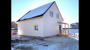 Дом из газобетона 85 м2 в деревне Костино за 3 545 000 руб или 46 648р в месяц! в Аренду с Выкупом!