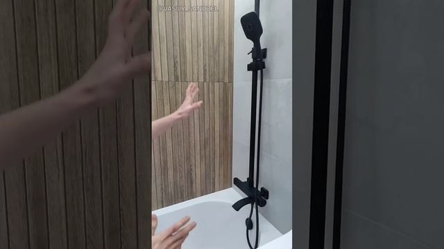 Сделал ремонт ванной в панельке #shorts #vasily_sanuzel #ванная смотреть онлайн