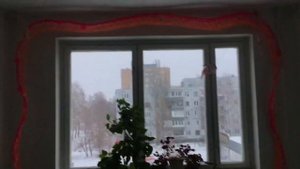 Быстрый декор на окно без штор