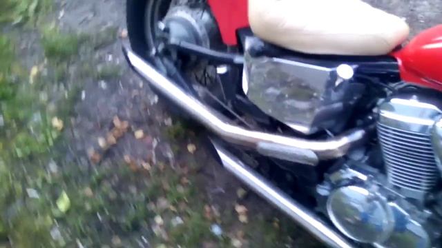 Хонда стид на грамотных прямотоках смотреть онлайн