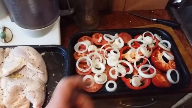 жареная курица на Пасху