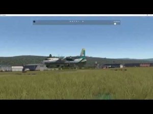 Посадка АН-24 в Бодайбо X Plane 11