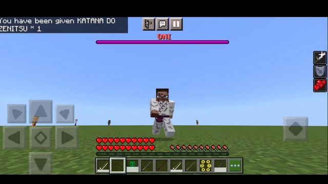 ?МОД НА КЛИНОК РАССЕКАЮЩИЙ ДЕМОНА В МАЙНКРАФТ ПЕ 1.18-1.19 | Minecraft Bedrock Edition #demon slaye смотреть онлайн