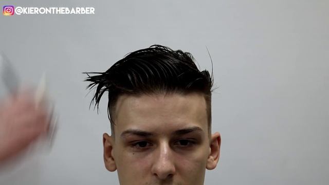 MENS HAIRCUT TUTORIAL || DROP FADE WITH TEXTURED QUIFF смотреть онлайн