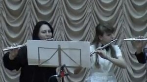 Колыбельная из к/ф "цирк" ансамбль флейтистов