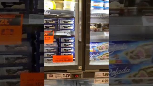 Польша. Лодзь. Цены на продукты в Польше. Цены на продукты в польских супермаркетах смотреть онлайн