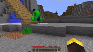 Evolution of HULK in Minecraft SUPER HEROES Team Movie Animation!