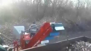 Измельчитель веток АМ-120ТР-К с.Новоборисовка