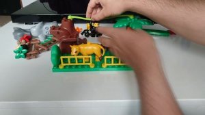 Learn how to build Lego Duplo Zoo Animals with My First Zoo set and Brick Lego Kids