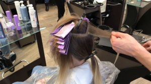 Частичная коррекция  в технике air touch