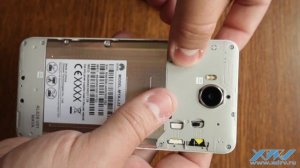 Как вставить SIM-карту в Huawei Y5 2017 (XDRV.RU)