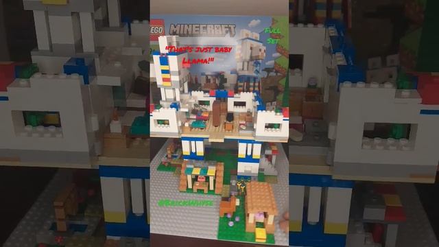 LEGO Minecraft The Llama Village 21188 Bag 10 Build Complete! "Baby Llama" смотреть онлайн