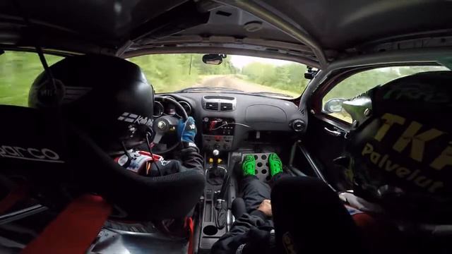 Kalle Markkanen Test V1600 Alfa Romeo смотреть онлайн